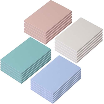 ZOENHOU 20 PCS 4 x 6 Inch Soft Rubber Stamp Carving Blocks, Colorful Linoleum Blocks for Linocut Printmaking, Stamp Making Craft Supplies - color: Multicolor