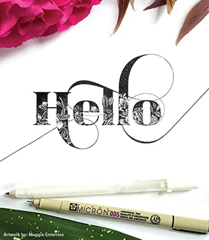 SAKURA Pigma Micron Fineliner Pens, Black, 005 Point, 6 Pack - style: 005 Tip