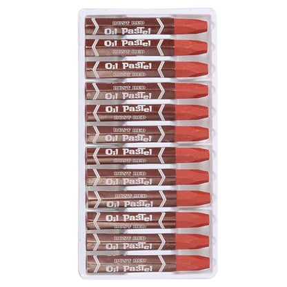 PATIKIL Reddish Brown Oil Pastels, 36Pcs Soft Oil Crayons Pastels Stick Vibrant and Creamy Art Supplies Bulk for Artists Beginners Art Painting Drawing Blending Graffiti Gallery - color: Reddish Brown