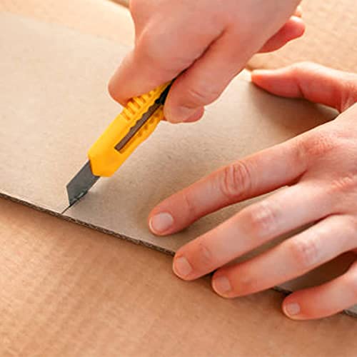 50Pcs Razor Knife Blades, 25mm Box Cutter Snap Off Utility Knife Blades | SK5 Ultra Sharp Snap off Blades Refills for Exacto Knife and Retractable Box Cutters - size: 50 Blades