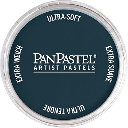PanPastel Artist Pastels by GOLDEN, Ultramarine Blue Extra Dark, 2.44” / 62mm Pan Diameter, Professional Artist Pastels, Unique Pan Format (cake-like) - color: Ultramarine Blue Extra Dark, size: 9 ml (Pack of 1)