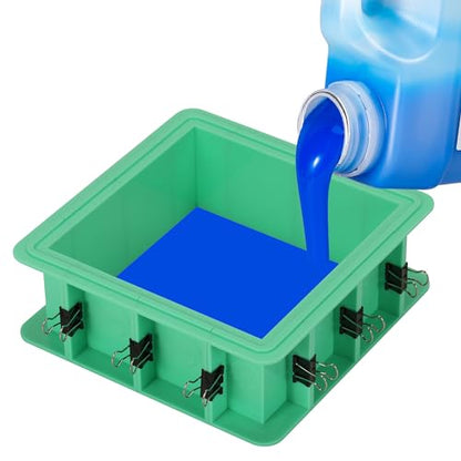 Adjustable Mold Housing Kit for Silicone Molds Making 1 Set | Premium ABS Made Easy Demolding Mold Box - Free Combination & Tierable- Ideal for Silicone/Soap/Wax/Candle Molds etc. - size: 1 set