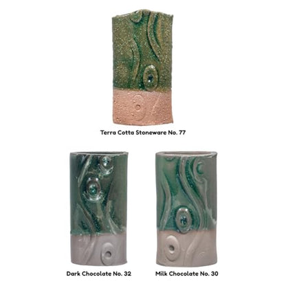AMACO Celadon High Fire Gloss Glaze, 16 oz. (473 mL), C-47 Jade | Transparent, Mixable Mid-High Fire Cone 5-6 (C) Liquid Ceramic Pottery Glaze for Bisque - color: C-47 Jade