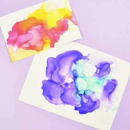Craftelier - Yupo 12"x12" Paper | Non-Porous Synthetic Paper for Alcohol-Based Inks | Smooth Surface, Easy to Cut or Die-Cut | 10 Sheets (250 g/m²) | 30,5 x 30,5 cm (12" x 12") - size: Yupo 12"x12" paper