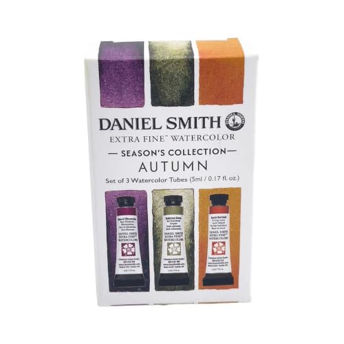 DANIEL SMITH Autumn Set 5ml Tubes Seasons Collection (Set of 3 Tubes) Extra Fine Watercolor