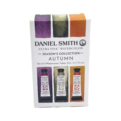 DANIEL SMITH Autumn Set 5ml Tubes Seasons Collection (Set of 3 Tubes) Extra Fine Watercolor