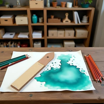 Brown Sandpaper Sharpener Sketch Pencil Sandpaper Pencil Sharpener Pointer Lead Pointer Art Drawing Tool for Adults,Teens,Artists Pencil Sharpeners