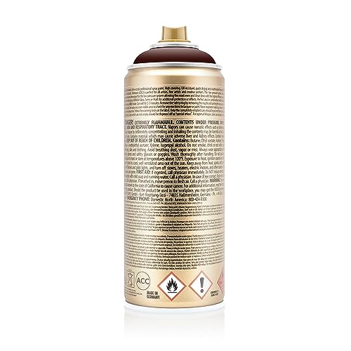 Montana Cans Montana GOLD 400 ml Color, Black Red Spray Paint,MXG-G3080 - color: Black Red, size: 13.5 Fl Oz (Pack of 1)