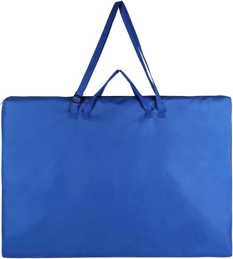 Large Size Art Portfolio Tote with Nylon Shoulder,24"X 36"Light Weight Waterproof Poster Board Storage Bag, Drawing Painting Sketch Bag for Student Art Work Portfolio and Artist