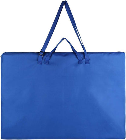 Large Size Art Portfolio Tote with Nylon Shoulder,24"X 36"Light Weight Waterproof Poster Board Storage Bag, Drawing Painting Sketch Bag for Student Art Work Portfolio and Artist
