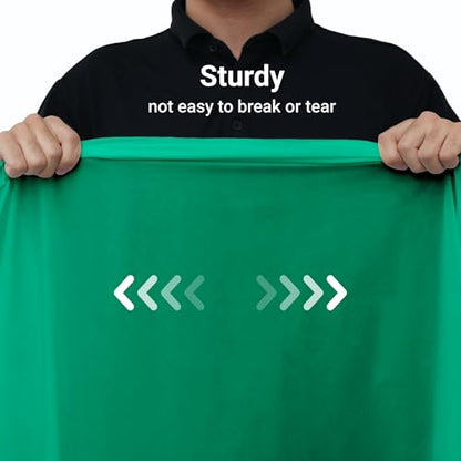 Auros 10-Pack Green Plastic Table Cloth, 84" Round Disposable Table Cover | Waterproof, Spill-Proof & Throw Away Table Cloth, Easy Cleanup for Party, Birthday, Wedding, Graduation, Picnic, Kelly Green - color: Kelly Green, size: 84" Round