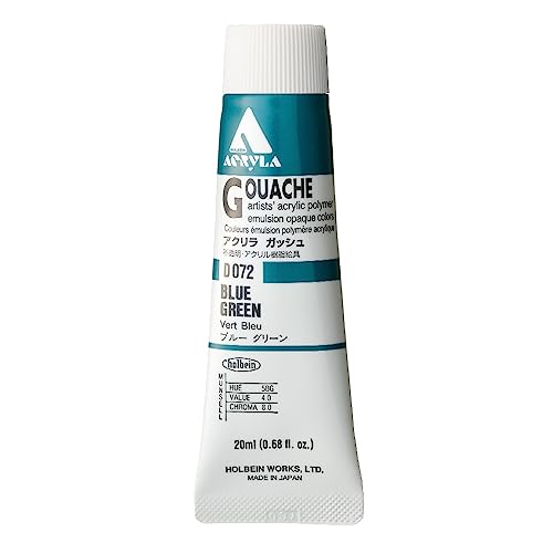 Holbein Acryla Gouache 20ml Blue Green