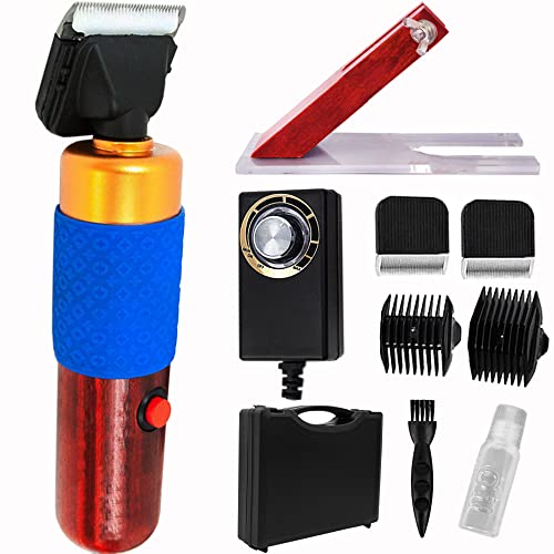 Carpet Trimmer with Shearing Guide, Electric Speed Adjustable Rug Tufting Carver Clippers, Electric Rug Shears Carpet Carving Tool for Handmade Rug Clean and Tufted Rug(with Stand Base and 2 Blades) - color: Carpet Trimmer With Shearing Guide