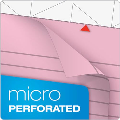 Tops 5 x 8 Legal Pads, Prism Brand, 2 Pink/2 Blue/2 Purple, Narrow Ruled, 50 Sheets Per Writing Pad, Made in USA (63016) 6 Count (Pack of 12) - size: 5" x 8" (Pack of 12)