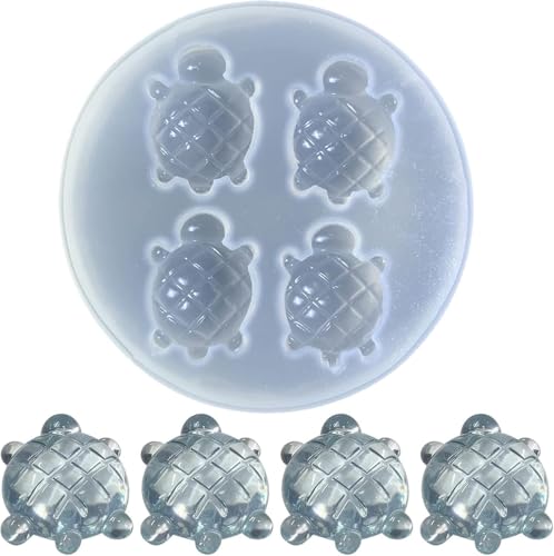 Sea Turtle Silicone Resin Jewelry Molds, Keychain and Pendant Casting Kits for DIY Handmade Crafts, Jewelry Making Supplies, Resin Casting Molds