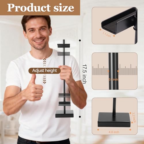 18'' Adjustable Tabletop Easel Stand, Black Easel for Display - color: Black, size: 18inch