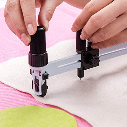 Mr. Pen- Compass Circle Cutter, Rotary Circle Cutter, Circle Cutter | Circle Cutter for Paper Crafts, Compass Cutter, Fabric Circle Cutter, Circular Cutter, Cutting Compass