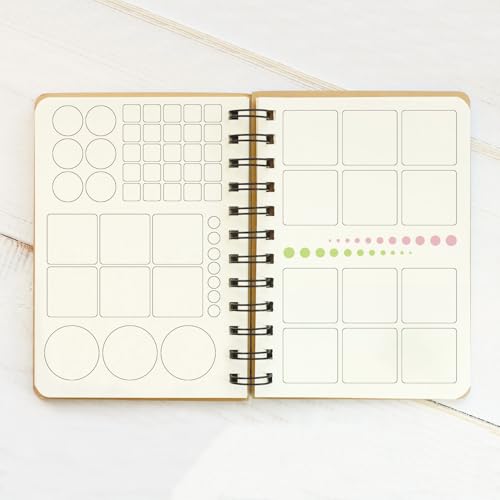 Metal Square Circle Stencils, Round Tracers Drawing Template for Artists, Lapidary, Cabochons, Geometric Ruler, Jewelry (Shape2)