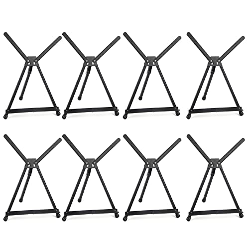 Falling in Art 8 Pack 15" to 21" Tabletop Easel for Painting &Display - style: 8 PACK