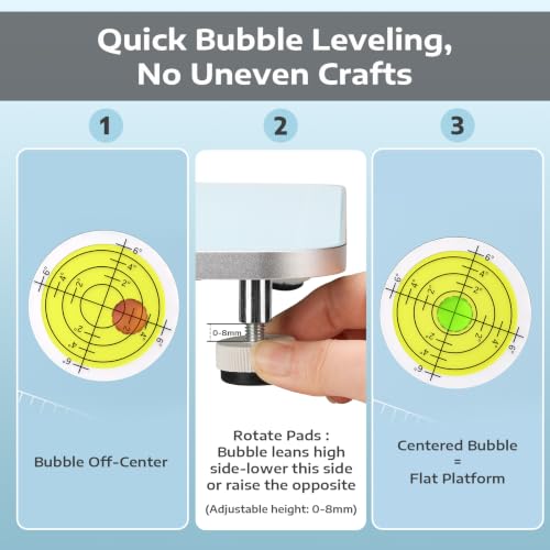 OFFNOVA 16×20" Large Resin Heating Mat & Leveling Table, 2-in-1 Epoxy Resin Tools, Resin Curing Machine for Resin Molds, Undeformed Resin Dryer with Smart Timer & Temperature Control, Silicone Mat - size: 16*20" Resin Curing Kit