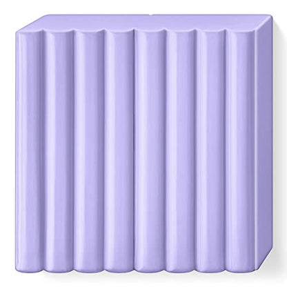 Staedtler FIMO Effects Polymer Clay - -Oven Bake Clay for Jewelry, Sculpting, Lilac Pastel 8020-605 - color: lilac, size: 57 g (Pack of 1)