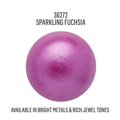 FolkArt Metallic Acrylic Craft Paint, Sparkling Fuschia 2 fl oz Premium Metallic Finish Paint, Perfect For Easy To Apply DIY Arts And Crafts, 36272 (Pack of 2) - color: Sparkling Fuchsia, size: 2 Fl Oz (Pack of 2)