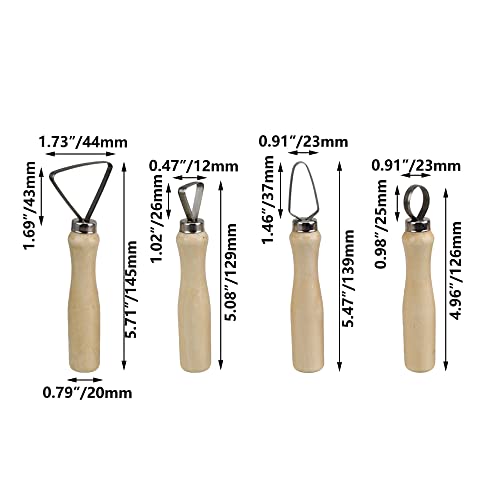 10PCS Clay Carving Tools Pottery Trimming Pottery Carving Trimming Pottery Pottery Trimming Sculpting Set Pottery Trimming Cake Carving
