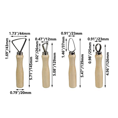 10PCS Clay Carving Tools Pottery Trimming Pottery Carving Trimming Pottery Pottery Trimming Sculpting Set Pottery Trimming Cake Carving