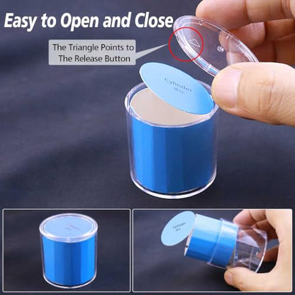 3D Transparent Geometric Solids Set with 2D Nets, Math Learning Tools