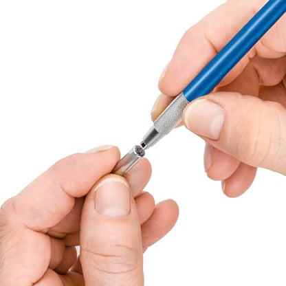 STAEDTLER Mars Technico Mechanical Pencil, 2mm (2) Lead Holder with Built-in Sharpener - Drawing & Sketching Pencil with Metal Clip & Push-Button Lead Advance
