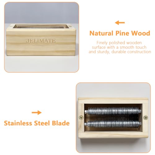 JELIMATE Wooden Tailor's Chalk Sharpener | Hand Sewing Tools, Wooden Handle, For Tailors, For Sewing Enthusiasts