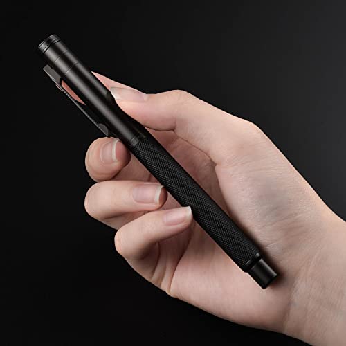 Hongdian Black Forest Fountain Pen Medium Nib Classic Design with Converter and Metal Pen Case Set - color: Black, style: Medium Point