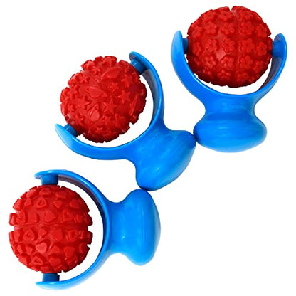 READY 2 LEARN Palm Dough Rollers, set of 3 | Easy to Hold Arts and Crafts Tools for Kids, DIY Textured Patterns in Dough, Clay and Paint