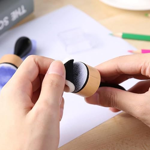 26 Packs Mini Ink Blending Tool Set, 2 Mini Applicator Tools and 24 Replacement Foam Pads for Scrapbooking Painting Drawing Art SuppliesInk Tools and More (2 Blending Tool +24 Foams) - color: 2 Blending Tool +24 foams