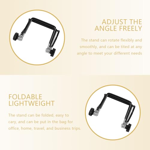 18 Pack Adjustable Wire Easel Stands, 2 Sizes Foldable Display Holders