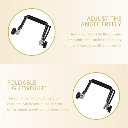 18 Pack Adjustable Wire Easel Stands, 2 Sizes Foldable Display Holders