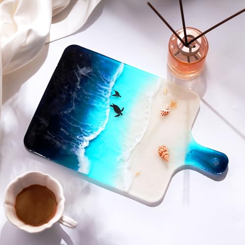 LET'S RESIN Silicone Resin Tray Molds, Epoxy Resin Molds for Rectangle Cutting Board, Large Silicone Molds for Resina Serving Tray, Epoxy Casting, DIY Art Craft