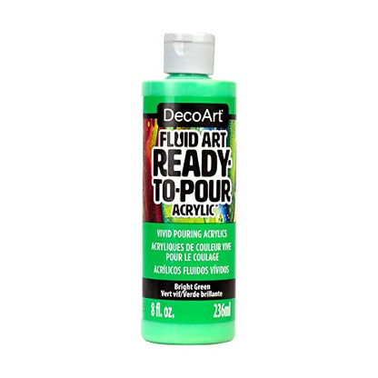 Deco Art Fluid Art Brght GRN - color: Bright-green