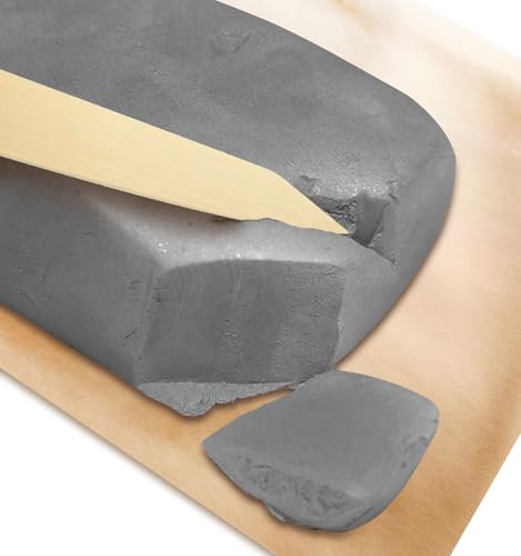 Premium Air Dry Clay - 3.3lbs Natural Modeling Pottery Clay for Wheel, Throwing, Hand Building, Sculpting Molding and No Baking Required Air-Dry Clay Modelling - color: Gray