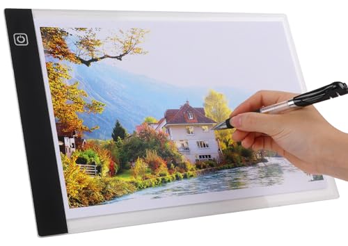 Mini A5 LED Light Box for Drawing,Tracing,Diamond Art Painting Light Pad