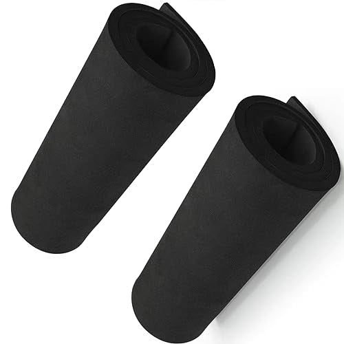 2-Pack Black Eva Foam Cosplay Sheets roll, Premium eva Craft Foam 6mm Thick, 13.9" x 49", High Density 86kg/m3 for Cosplay Costume, Crafts, DIY Projects by MEARCOOH - color: 2PCS:Black, size: Thickness-6mm