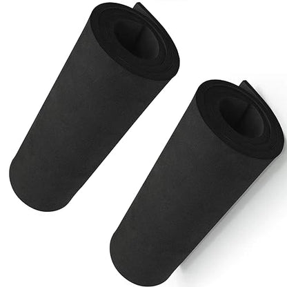 2-Pack Black Eva Foam Cosplay Sheets roll, Premium eva Craft Foam 6mm Thick, 13.9" x 49", High Density 86kg/m3 for Cosplay Costume, Crafts, DIY Projects by MEARCOOH - color: 2PCS:Black, size: Thickness-6mm