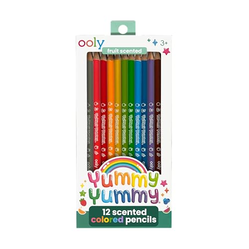 Ooly Yummy Yummy Scented Colored Pencils, Set of 12 - style: Yummy Yummy Pencils