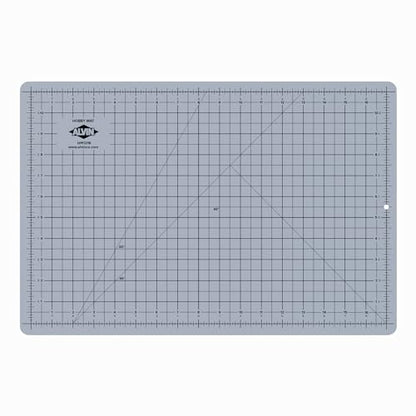 ALVIN HM Self-Healing Cutting Mat for Hobbies 12 x 18 inch | Double-Sided Blue/Grey | 3-Layer Gridded Surface for Arts, Crafts and Sewing - Model HM1218 - size: 12"L x 12"W