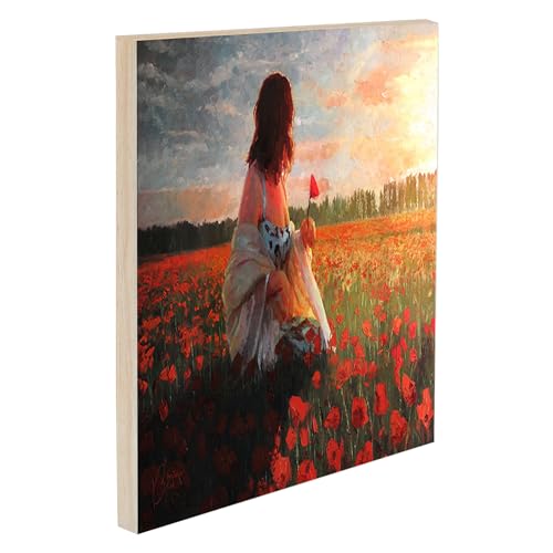 Da Vinci Pro Ultra Smooth Wood Canvas Gesso Board - 3/4" Deep, 6x6 Single White Acrylic Polymer Gesso Panels for Painting Fine Portraits and Ultra Fine Detail Illustrations and Artwork - size: 6x6"