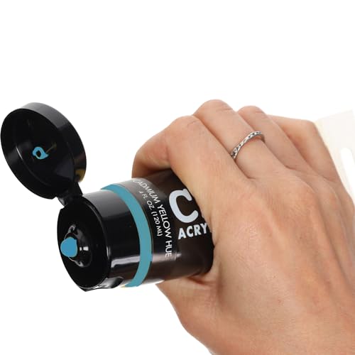 Cheep! Acrylic Paints, 4 oz. Tube - Cerulean Blue, Perfect for Artists - Quality Acrylic Paint Heavy Body Paint Artist and Student - color: Cerulean Blue