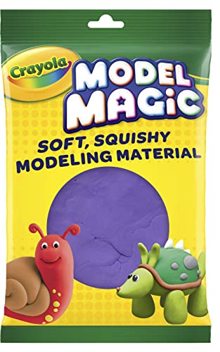 Crayola Model Magic Kit, Multicoloured, 22.86 x 13.97 x 2.03 cm, Purple - color: Purple