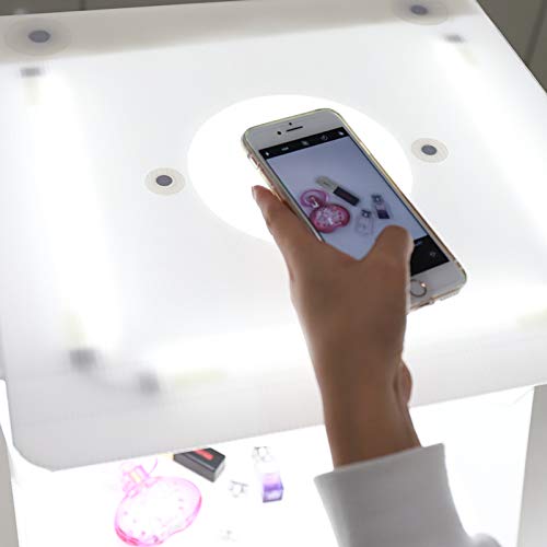 Foldio2 Plus + 360 Studio Set (15inch Photo lightbox Studio with 360 Photography Turntable Set / 15" Photo Light Box / 10" Bluetooth 360 Turntable Included) - size: Foldio2 Plus + 360 Studio Set