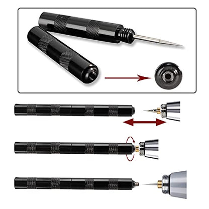 Airbrush Painting Cleaning Tools Kit, Air Brush Accessories Spray Gun Cleaner Wash Needle with Nozzle Spanner Wrench and Stainless Steel Brushes Set