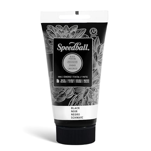Speedball Art Products Company Water Soluble Block Ink - color: Black, size: 2.5 fl oz